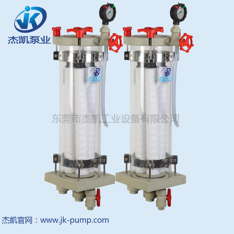 電鍍過(guò)濾機(jī)是裝軟管還是硬管呢？杰凱幫你完成。